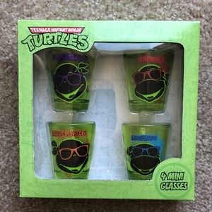 Teenage Mutant Ninja Turtles shot glasses